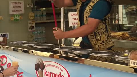 Turkish Ice Cream Tricks #shorts