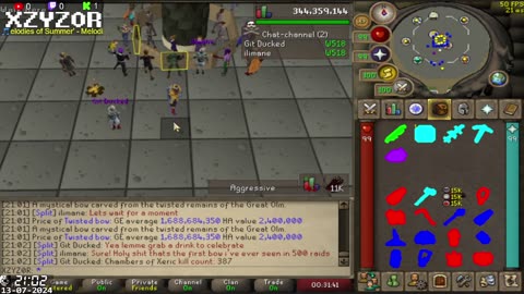 TWISTED BOW - Split #8 KC4542 [13-7-2024]