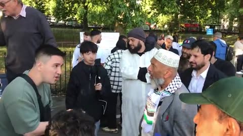 A Young Man was annoyed with an Old Fanatic muslim who always argued