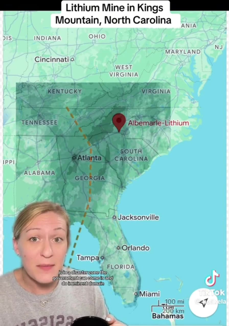 LITHIUM MINE IN KINGS MOUNTAIN NC