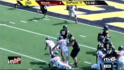 September 24, 2016 - TV Highlights of DePauw's 66-17 Win Over Hiram