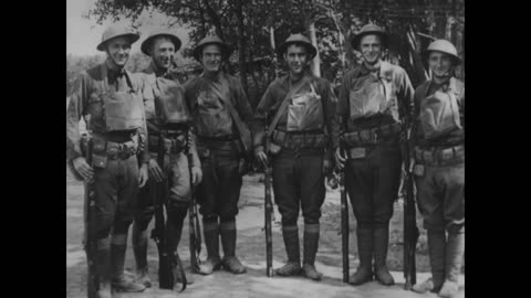 Occupation of Baccarat (Lorraine) Sector, August, 1918, 37th Division