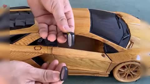 Wood Carving l Lamborghini Aventado S 2021