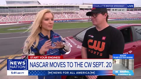 Start your engines: NASCAR's Xfinity Series heads to The CW | Morning in America