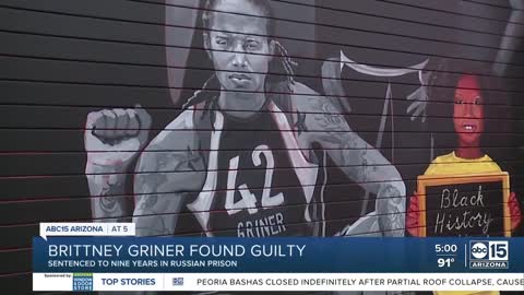 Brittney Griner sentenced in Russian drug case