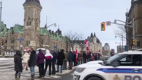 Ottawa: Demonstration at Parliament hill *See description*