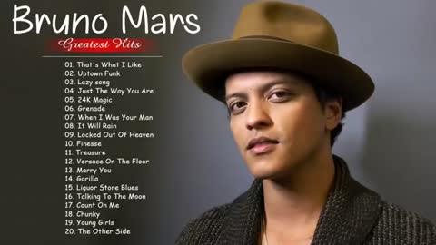 O Melhor De Bruno Mars || Bruno Mars Maiores Sucessos Álbum Completo