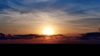 Myrtle Beach disappearing clouds(hyperlapse