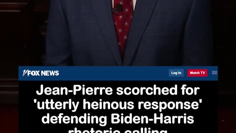 Karine Jean-Pierre Defends Biden-Harris Rhetoric Calling Trump a 'Threat'