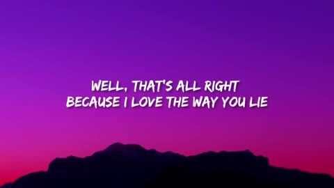 Eminem - Love The Way You Lie (Lyrics) ft. Rihanna