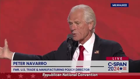 Peter Navarro Gives Incredibly Powerful RNC Speech