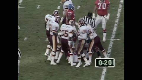 SB XXII Washington Redskins vs. Denver Broncos