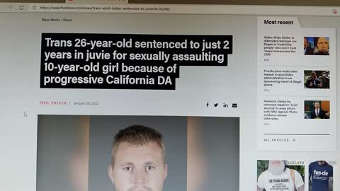 Trans "woman" goes to kid jail.