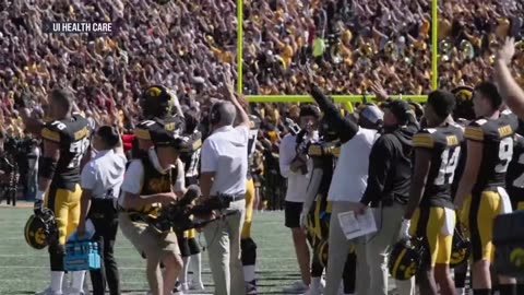 The heartwarming Iowa Hawkeye Wave football tradition