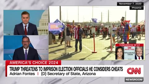 'Tyrannical': AZ election official responds to Trump's ominous warning