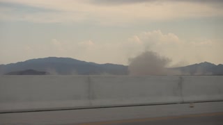 Amazing Rare Gustnado (rumored to be tornado) near Las Vegas. Cool!