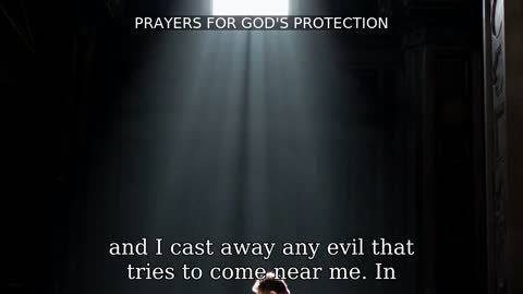 PRAYER FOR GOD'S PROTECTION