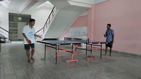 Morning exercise #playing_table_tennis🔥🔥🥰