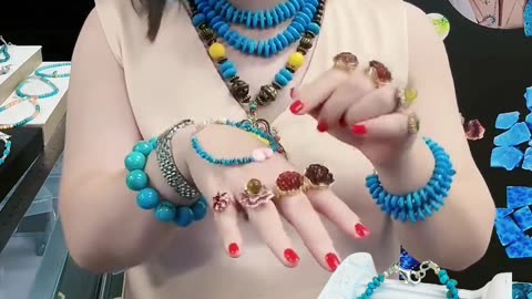 GN-20240918-06 DIY Jewelry Making and Beadwork Design Turquoise Irregular jewelry for Gift