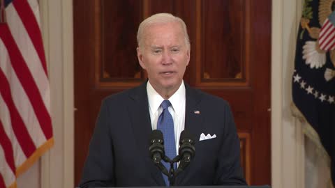 President Biden delivers remarks on the Supreme Court decision overturning Roe v. Wade