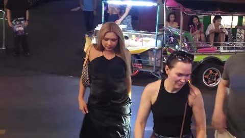 Thailand, Bangkok nightlife. Sexy freelancers from Nana Plaza, Sukhumvit 11, Soi Cowboy. 38