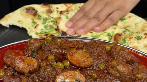 Restaurant style Mushroom Masala ASMR Cooking