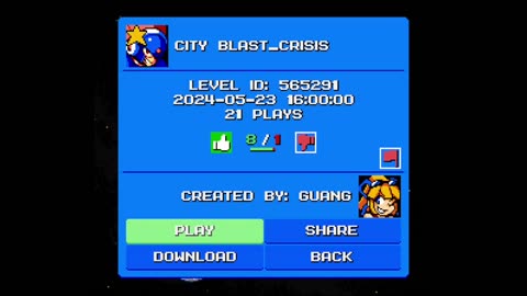 Mega Man Maker Level Highlight: "City Blast_Crisis" by Guang