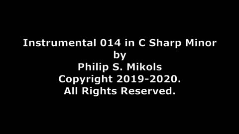 Instrumental 014 in C# Minor