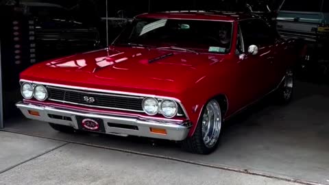 🔥1966 Chevrolet Chevelle SS Restomod 😍❤️😘