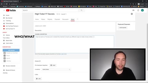 How To Write Channel Description About Page For YouTube For Better Visibilty