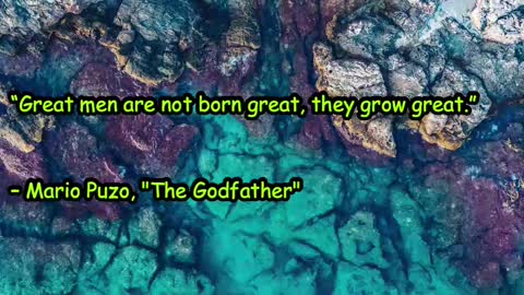 Mario Puzo "The Godfather" movie quotes