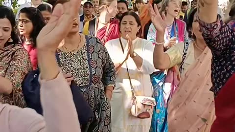 Jagannath Ratha Yatra festival kirtan in Oslo, Norway August 2024