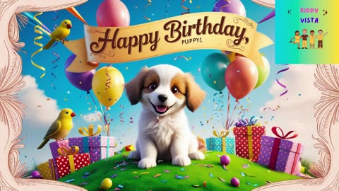 Doggie's Happy Birthday Song | Kids Song |Nursery Rhymes