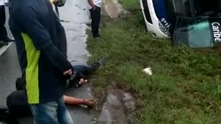 Accidente de tránsito en San Juan Nepomuceno