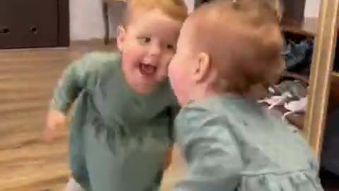 Cute Baby try not to smile Challenge #15