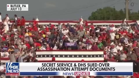 Secret Service and DHS sued over assassination attempt documents