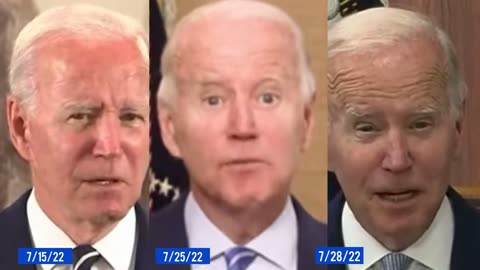 The frequent change of Biden’s appearance is definitely not normal.