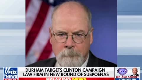 John DURHAM is "Widening His Net' on Spygate Investigation