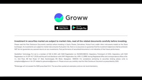 Groww Application | Investment In Stocks and Mutual funds | Download Fast