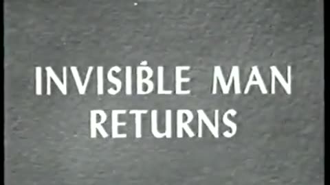 The Invisible Man Returns (1940) trailer