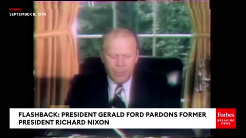 FLASHBACK: Gerald Ford Pardons Richard Nixon On This Date 50 Years Ago