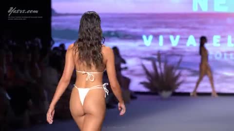 Oh Polly Neena Swimwear Fashion Show - Miami Swim Week 2021 - Paraiso Miami Beach - Full Show 4K