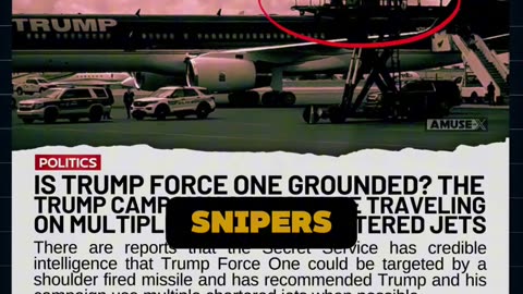 Breaking: Is Trump's Plane the Next Target? #Iran #AssassinationAttempt