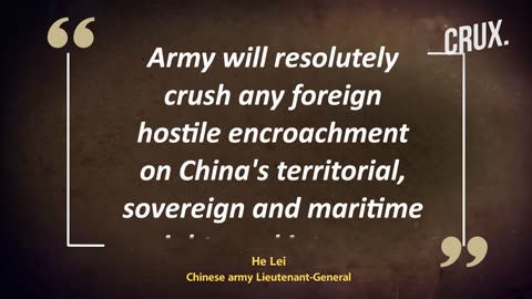 China Vows To Crush US On South China Sea Front Says Wont Show Patience On Foreign Encroachment.