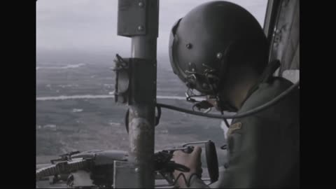 Vietnam Huey Crew Chief/ Door Gunner (UH-1Ds) Reel 1 of 2