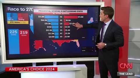 Phil Mattingly says it’s ‘intentional’ Harris and Trump are hitting certain states