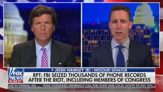 Tucker Carlson and Josh Hawley