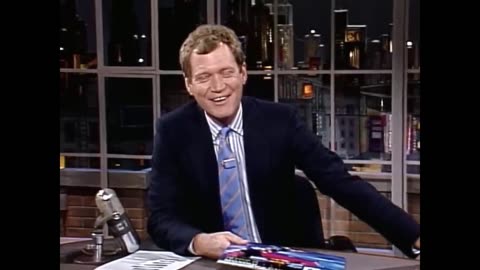 1988 I saw Late Night with David Letterman Live and In Person