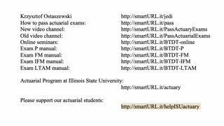 Exam P exercise for January 5, 2021