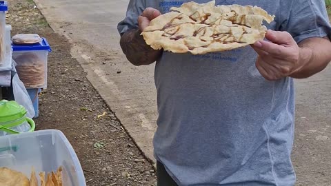 Kiping, Roadside stop for a traditional Filipino snack